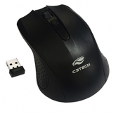 MOUSE C3TECH M-W20BK SEM FIO NANO RECEPTOR PRETO