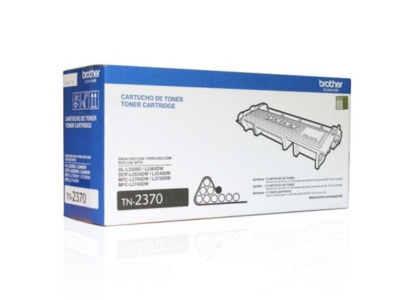 TONER BROTHER TN2370BR LASER PRETO