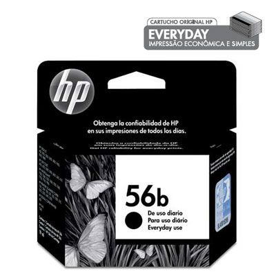 CARTUCHO HP 56B PRETO (C6656BB) 19ML