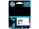 CARTUCHO HP 670 MAGENTA CZ115AB - 4ML