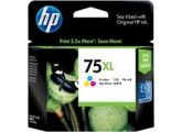 CARTUCHO HP 75XL JATO DE TINTA TRICOLOR 17ML - CB338WB