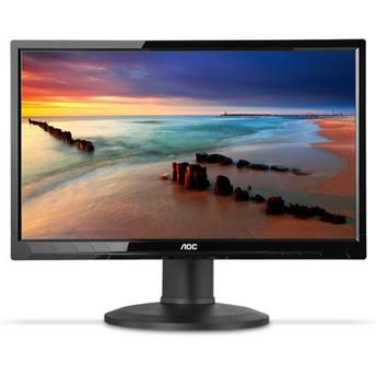 MONITOR 19,5" LED AOC - ALTURA E ROTACAO - DVI - VESA - E2023PWD