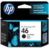 CARTUCHO HP 46 JATO DE TINTA PRETO 26ML - CZ637AL