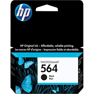 CARTUCHO HP 564 PRETO 7,5ML - CB316WL