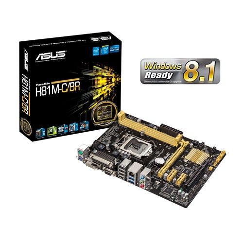 PLACA MAE ASUS INTEL H81 (1150) MATX - H81M-C/BR