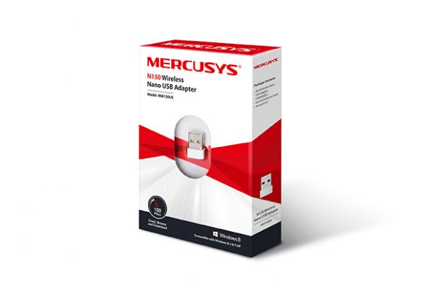 ADAPTADOR MERCUSYS MW150US WIRELESS USB N 150MBPS