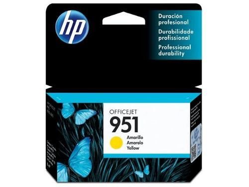 CARTUCHO HP 951 AMARELO 8ML - CN052AL