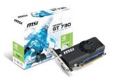 PLACA DE VIDEO MSI GEFORCE GT 730 1GB DDR5 64BITS N730K-1GD5LP/OC - ESP