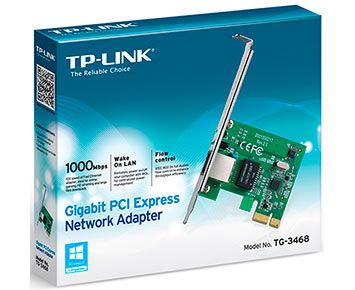 Placa de Rede TP-Link 1 RJ45 Gigabit PCI (TG-3468)