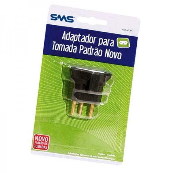 ADAPTADOR P/TOMADA PADRÃO NOVO SMS BOX