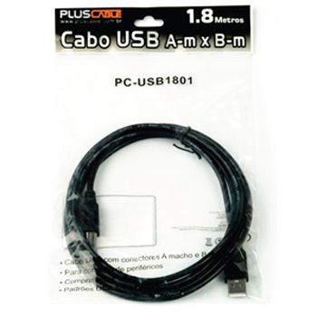 CABO USB IMPRESSORA 1,8 METROS